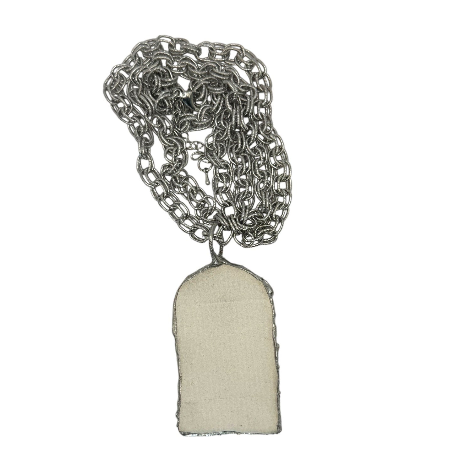 Vintage Himark Nutcracker Pendant Necklace Caged with Artisan Silver Metalwork
