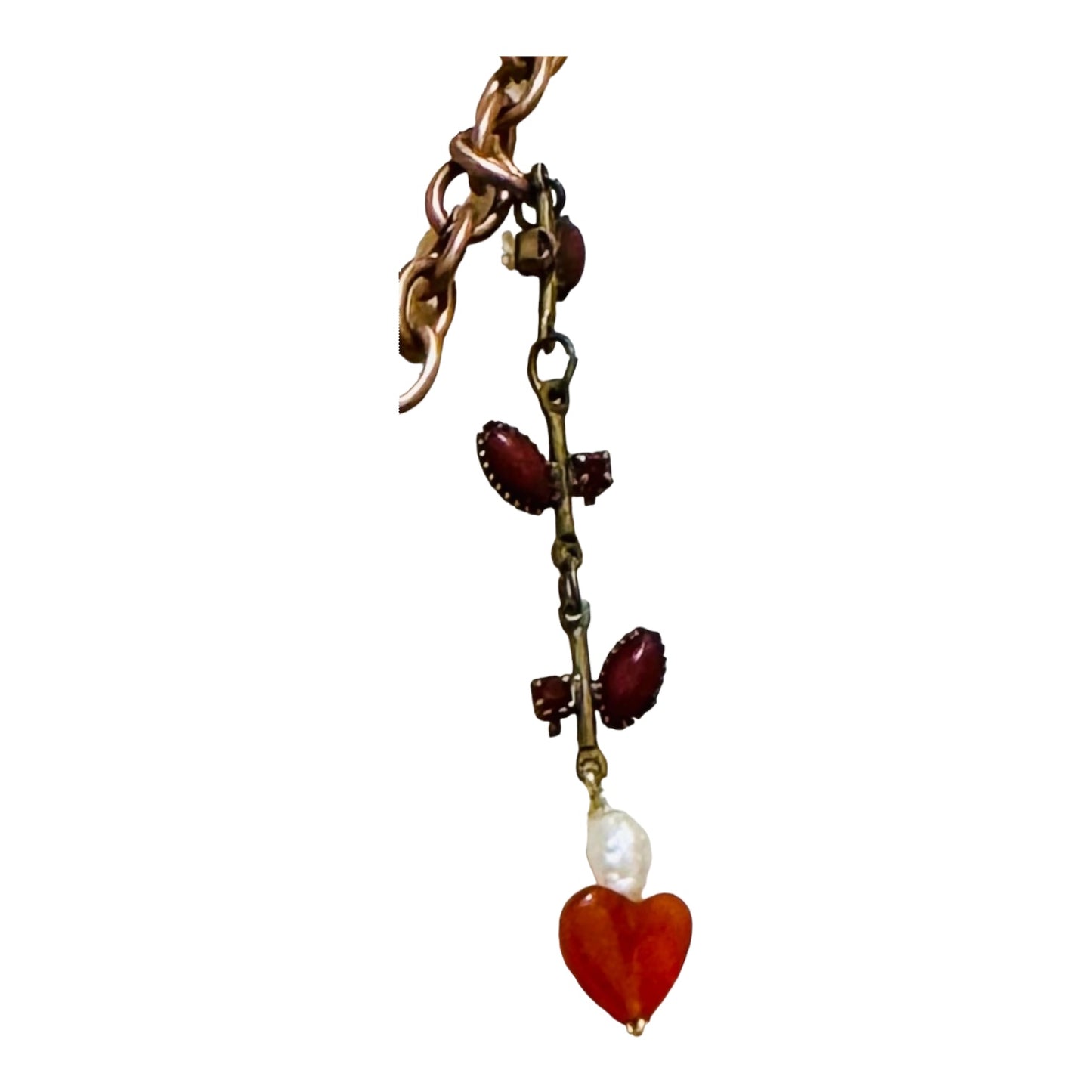 Tiny Art Canvas Italian Noblewoman Encased in Glass with Artisan Clay Cameos