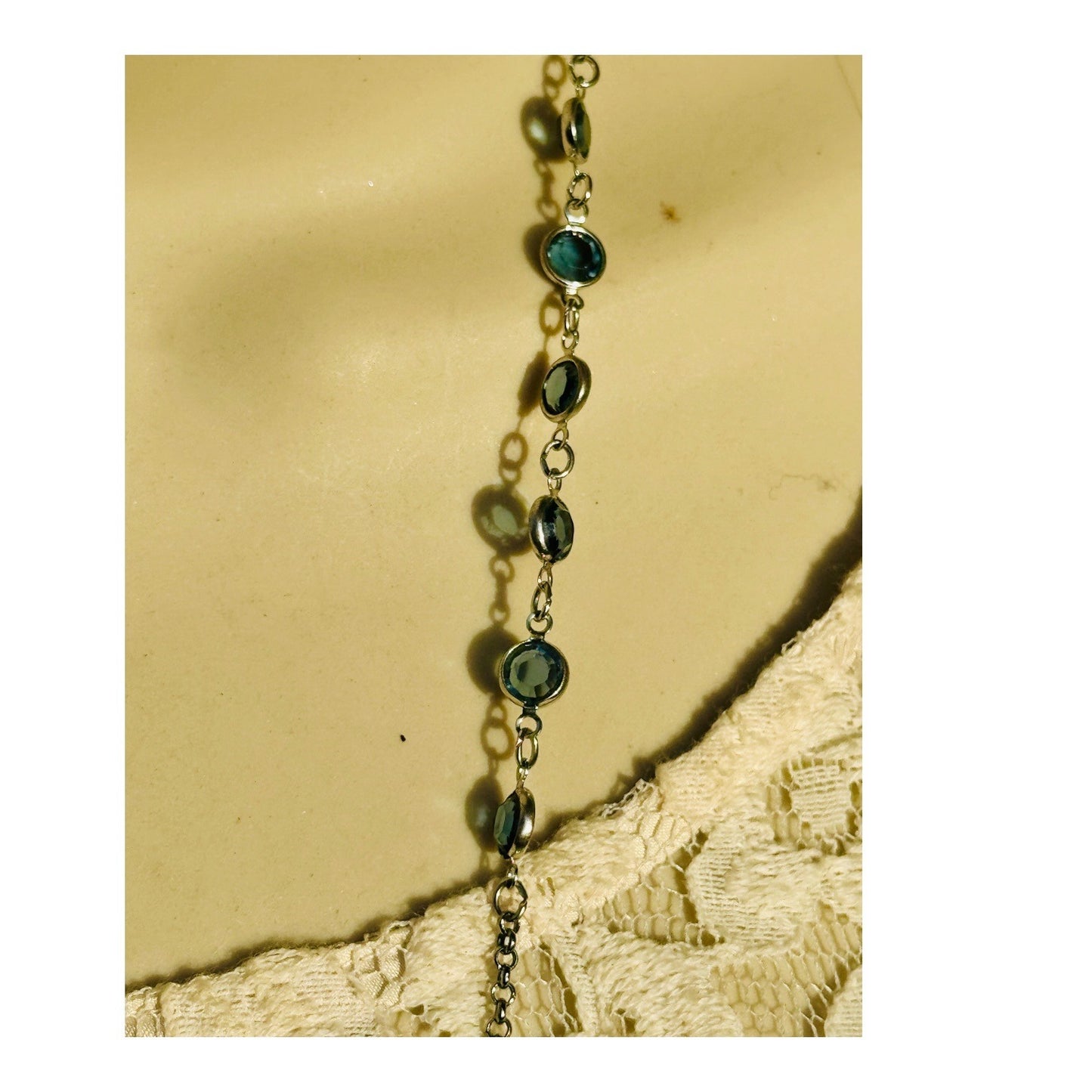 Victorian-Inspired Reversible Pendant w/ Rustic Bezel & VNTG Necklace Components